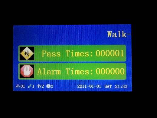 color LCD display & 8 zone