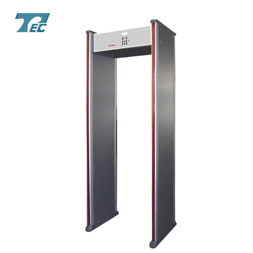 18 zones walk through metal detector 18 zones TEC-500C